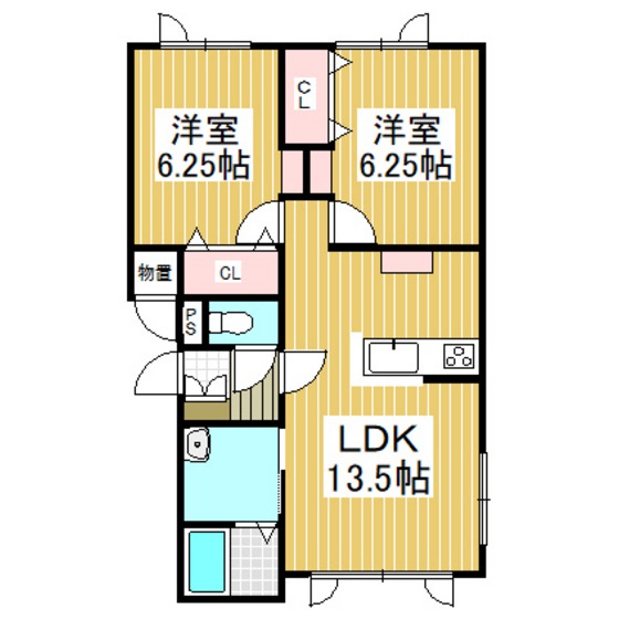 フルハウスの間取り