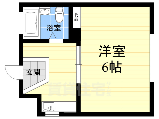 錦マンションの間取り