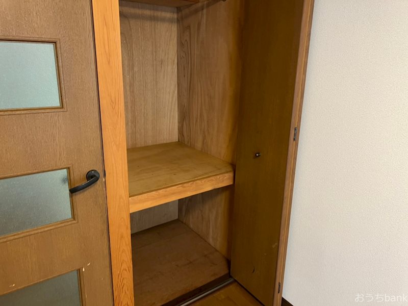 収納　収納スペースもあり、お部屋がすっきり片付きますね。