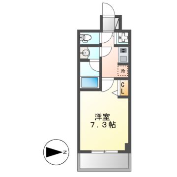 セイワパレス丸の内駅前プレミアの間取り