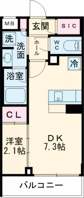 アーバンパーク方南町IIの間取り