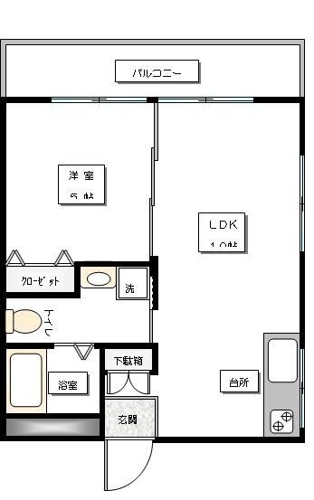 サンコート四谷の間取り