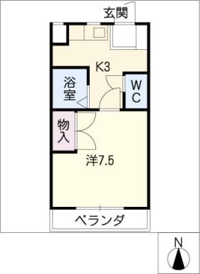 パークサイド岩崎の間取り