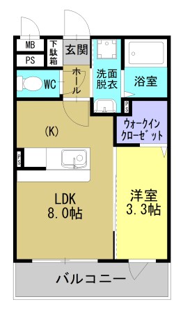 【ブルフェヒルズ上竜尾の間取り】