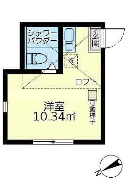 ユナイト追浜カスティージョの間取り