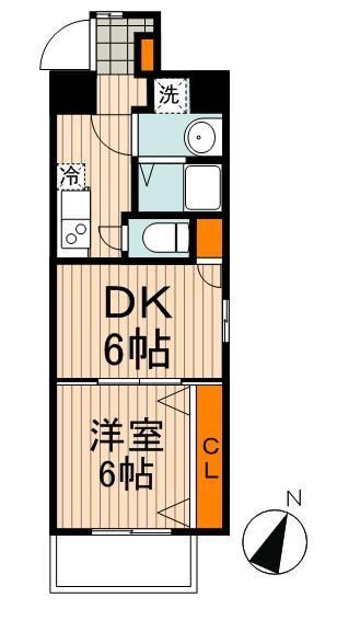 文京区大塚のマンションの間取り