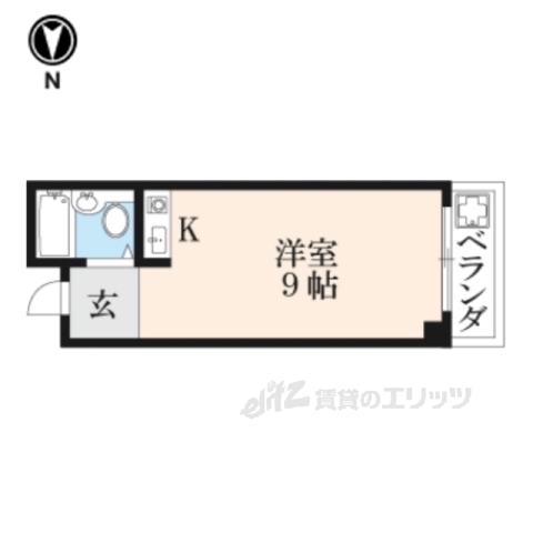 ブレスト北之庄３の間取り