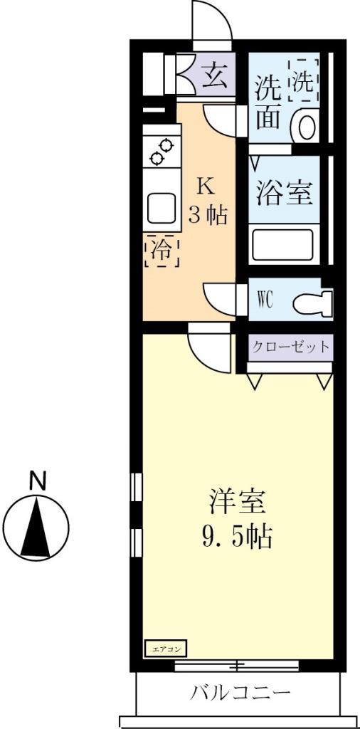 ルイキャーンズの間取り