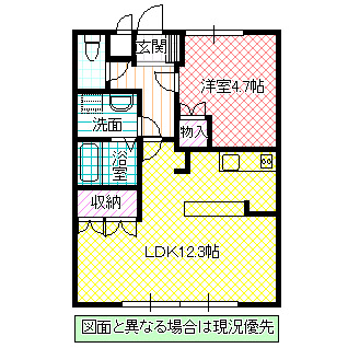 メゾン・ド・シャルマンの間取り