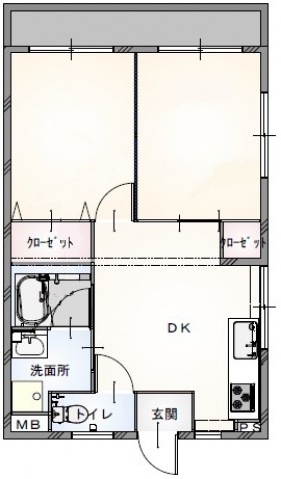 キャッスルもりしたの間取り