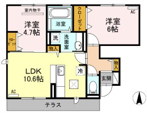 フィオレの間取り