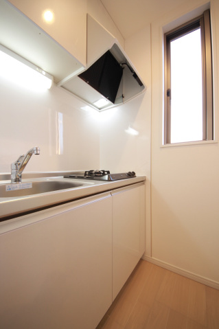 キッチン　2口ガスコンロ付き