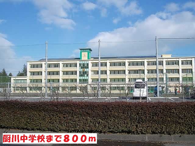 中学校　厨川中学校（中学校）まで800m