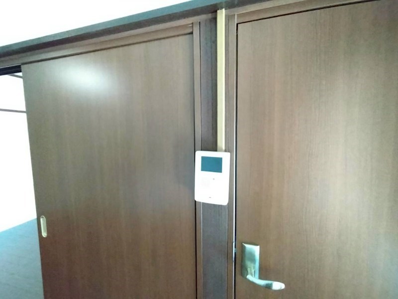 セキュリティ　TVドアホンで来客の確認ができます