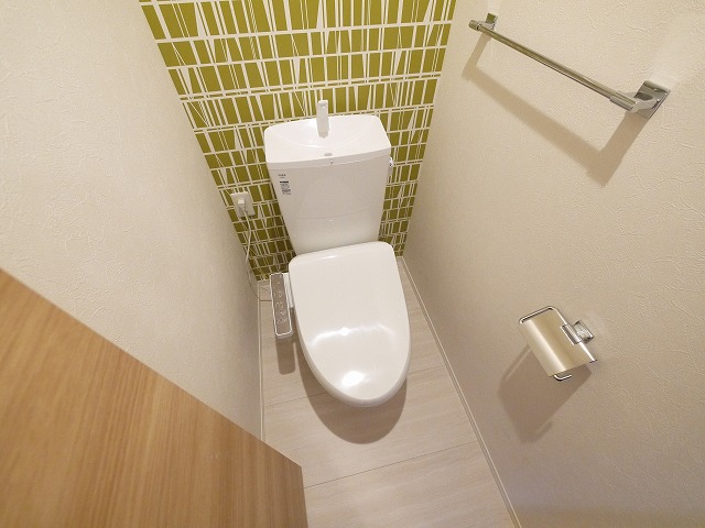 トイレ　トイレもきれいです