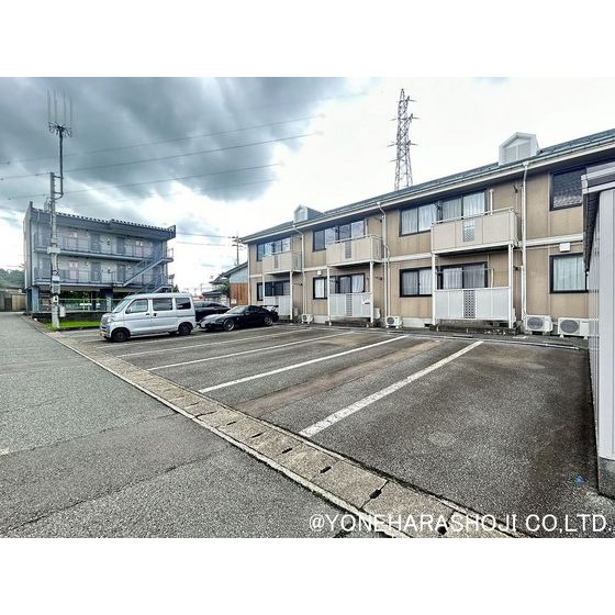 駐車場　融雪駐車場