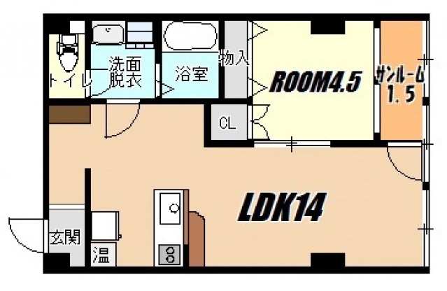 第二松田ビルの間取り