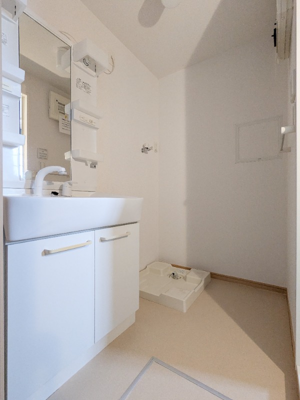 洗面設備　図面と現状に相違がある場合には現状を優先