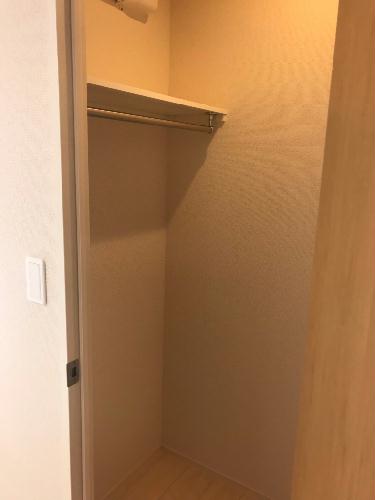 収納　ウォークインタイプのクローゼット完備です！