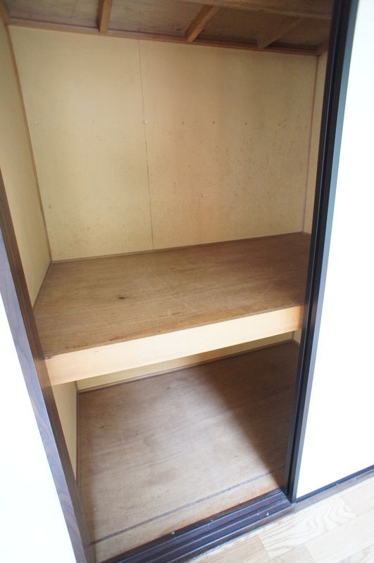 収納　大きなスペースがあり、収納には困りません