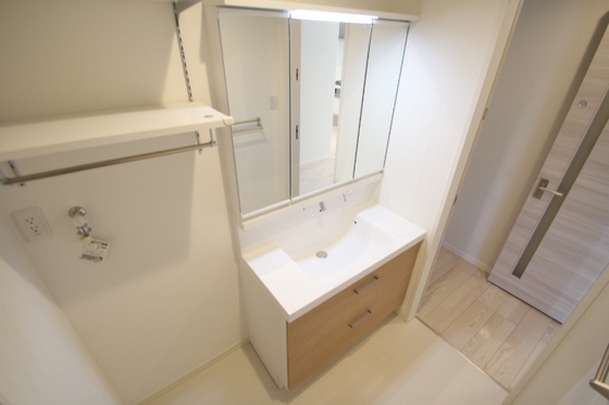 洗面設備　５号室の写真使用