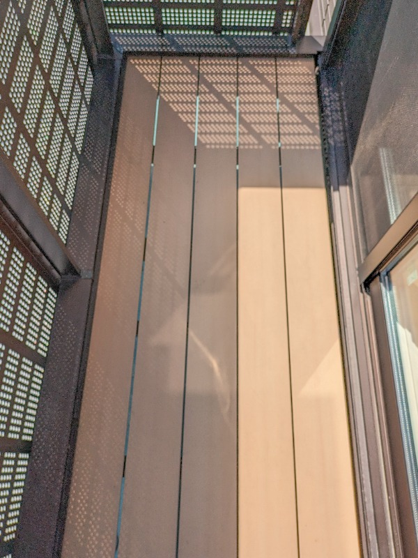 バルコニー　図面と現状に相違がある場合には現状を優先