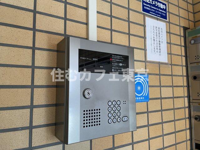 セキュリティ　オートロックです