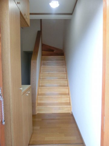 玄関　明るい玄関です