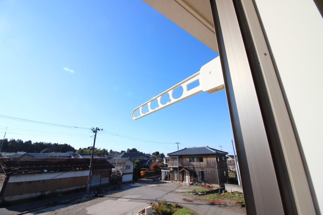 その他設備　外に洗濯物が干せます