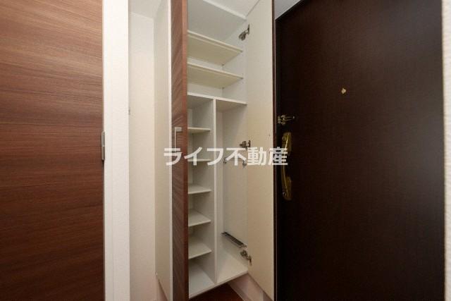 収納　十分な収納スペースがあります