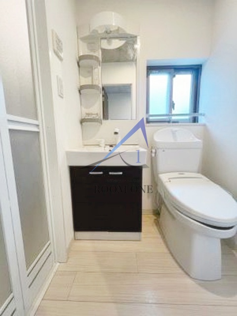 洗面設備　洗面台です。