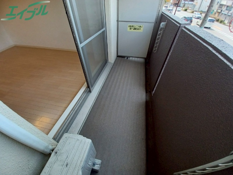 バルコニー　別部屋参考写真です