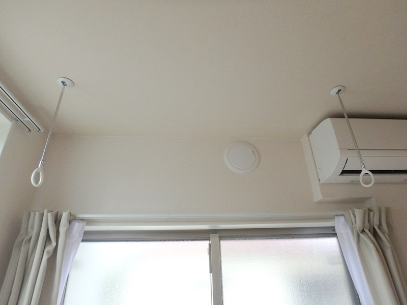 その他設備　室内洗濯物干し金具