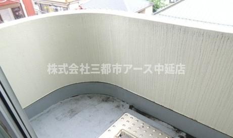バルコニー　マツイチサンパレス第６　は三都市アース中延店へお任せください