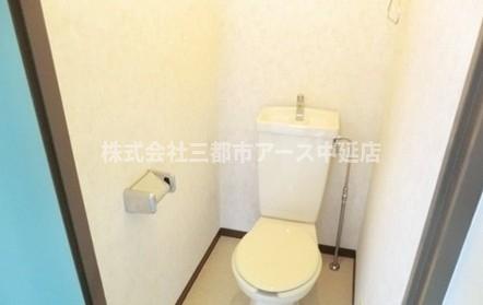 トイレ　マツイチサンパレス第６　は三都市アース中延店へお任せください