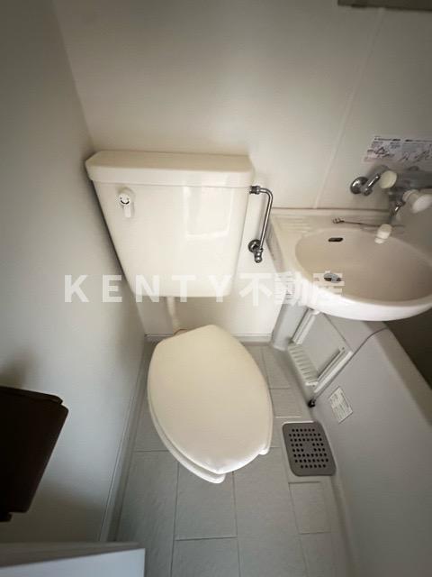 トイレ　ゆったりとした空間のトイレです
