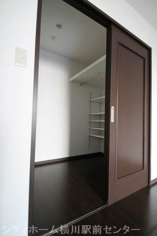 収納　大型ウォークインクロゼット