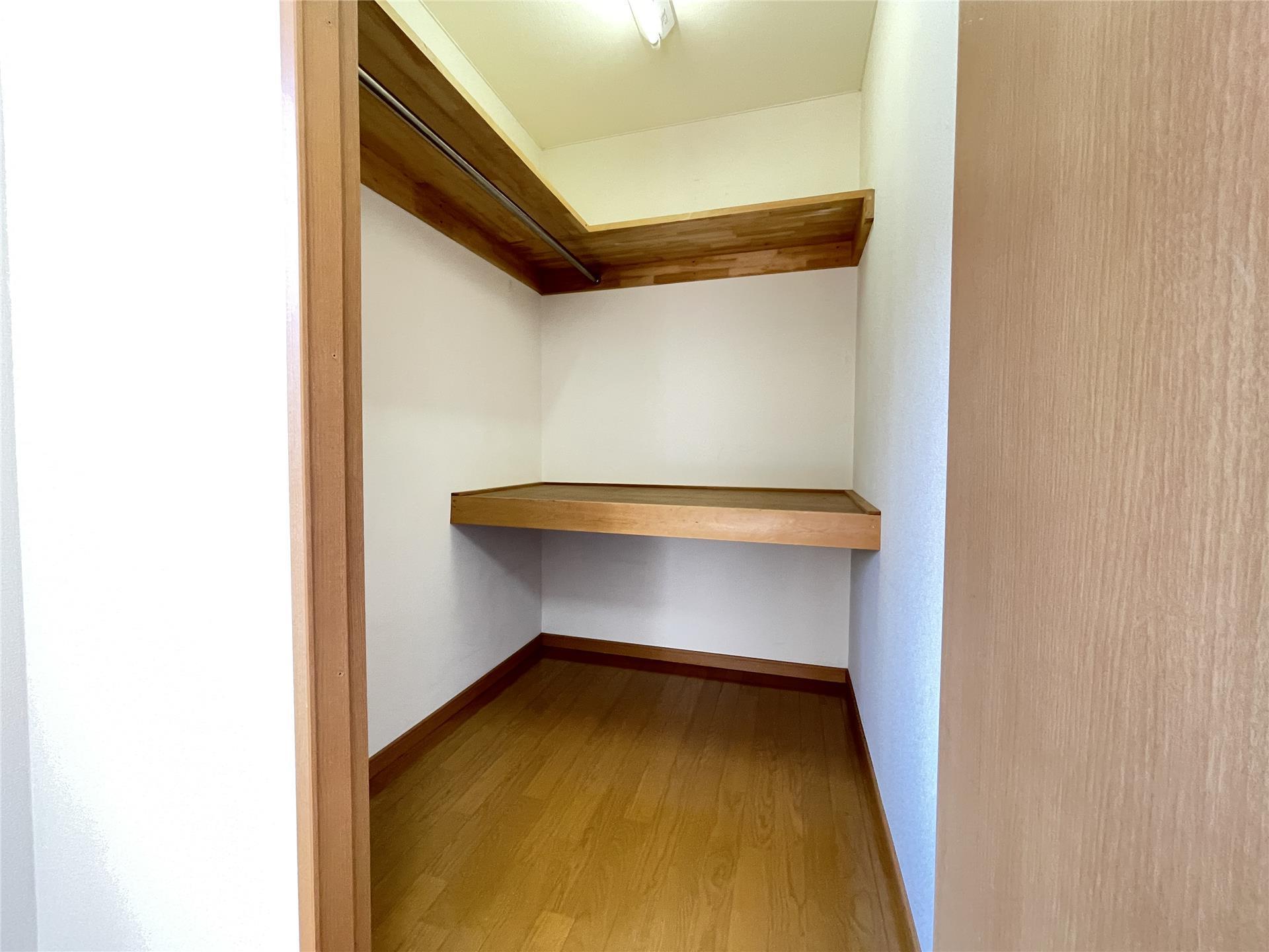 収納　収納たっぷり！ウォークインクローゼット♪