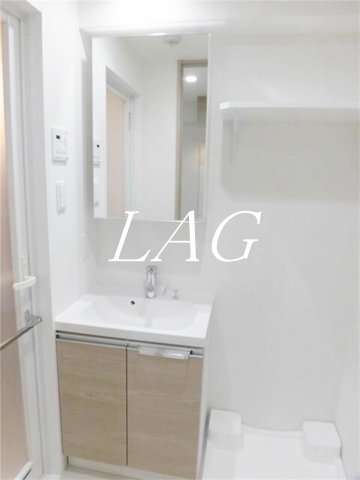 洗面設備　洗面台です。