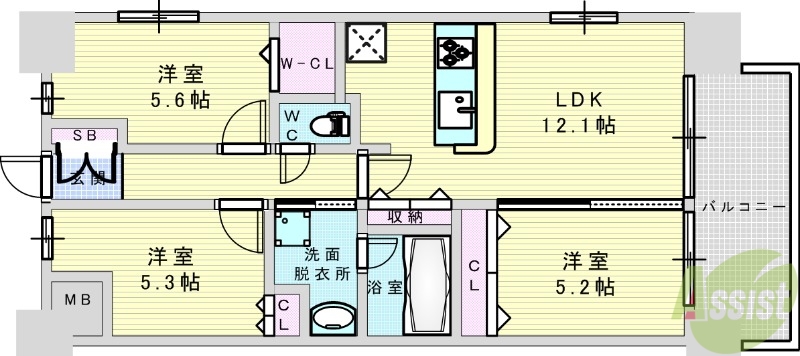 間取り図
