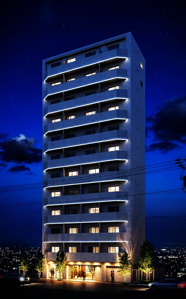 建物外観　外観パース