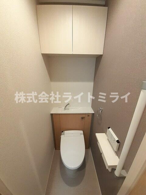 トイレ　?