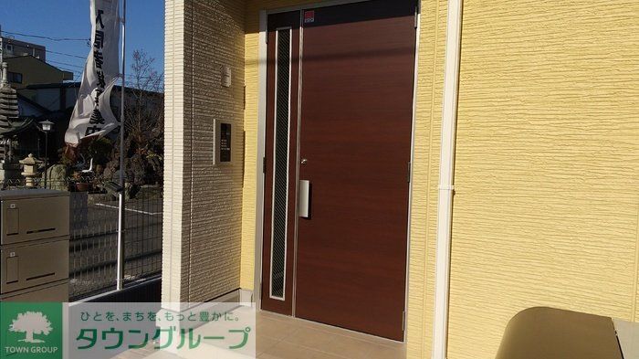 エントランス　お問合せはタウンハウジングまで！※現地待合わせ相談可能
