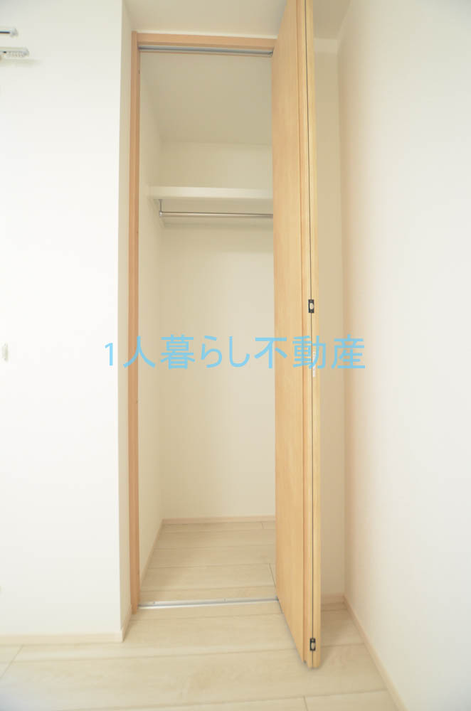 収納　クローゼットです