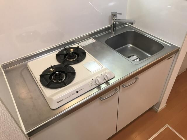 キッチン　■２口ガスコンロシステムキッチン