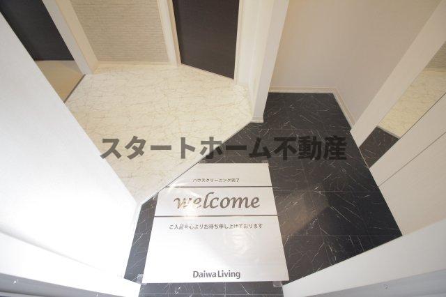 玄関　落ち着いた玄関です