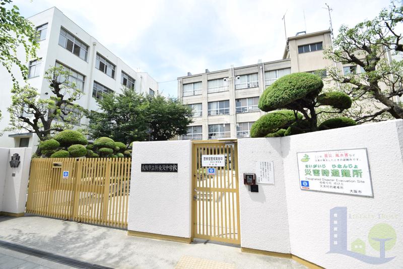 中学校　新東淀中学校（中学校）まで1500m