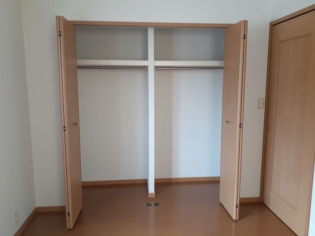 収納　たっぷりとした収納スペースです