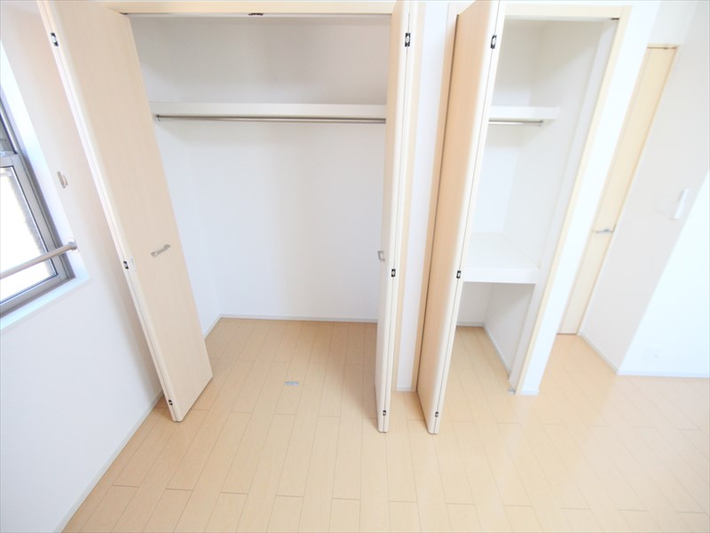 収納　クローゼット　収納充実してます！