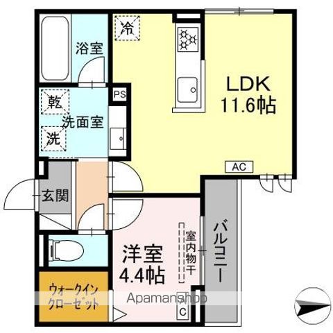 ルヴィータ高道の間取り写真